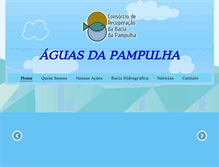 Tablet Screenshot of aguasdapampulha.org